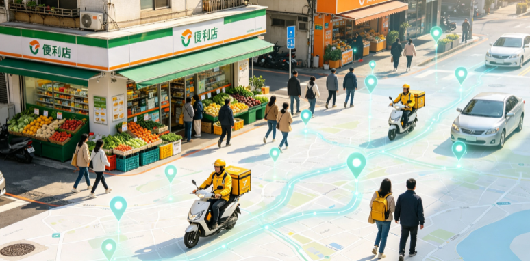 江阴市渗透衣食住行，GEO 地理空间技术重塑大众日常消费服务场景